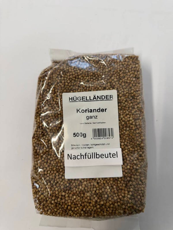Koriander ganz 500g