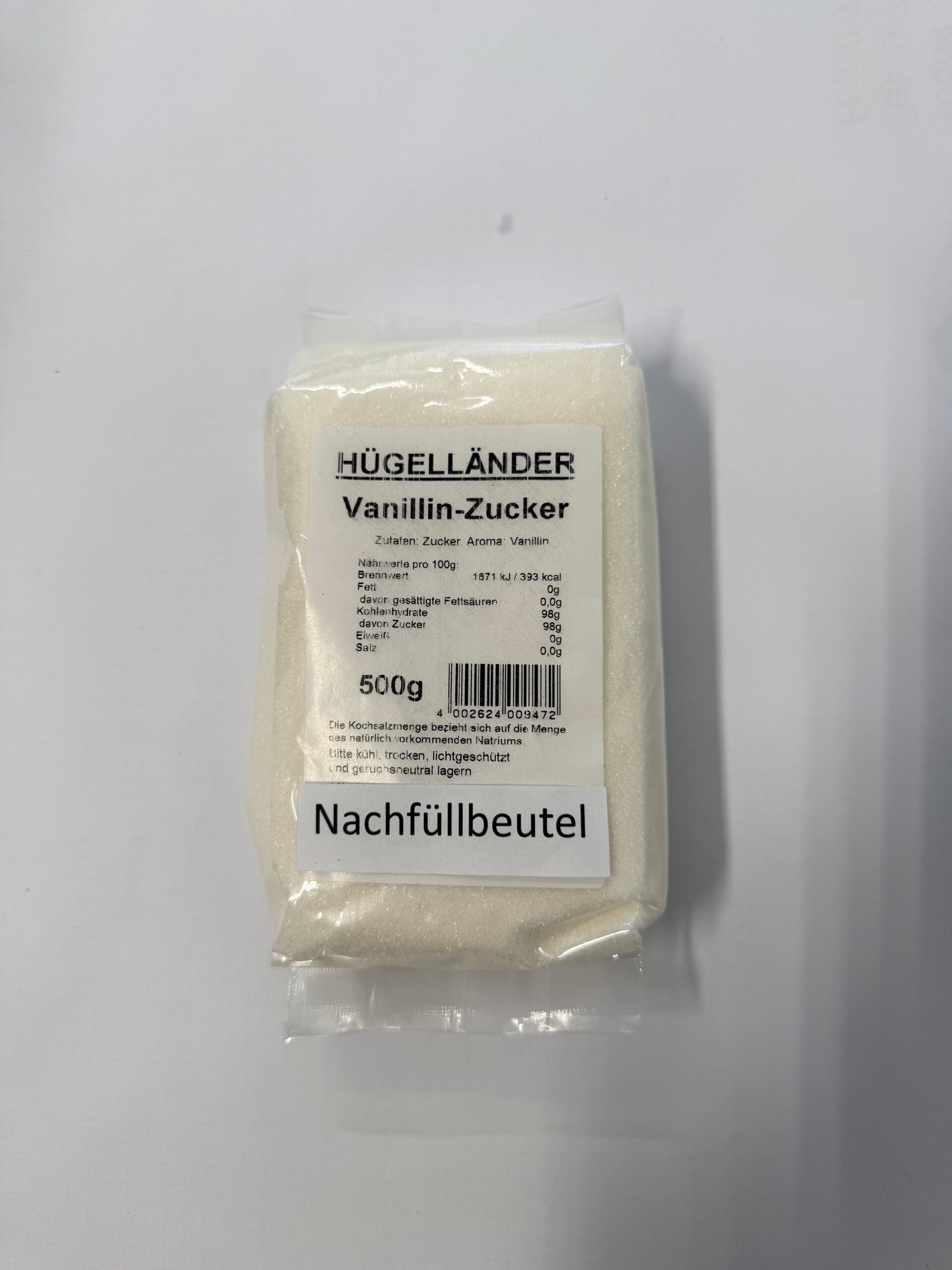 Vanillin Zucker 500g
