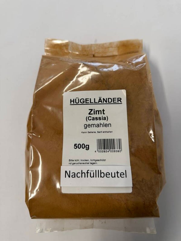 Zimt Cassia gemahlen 500g