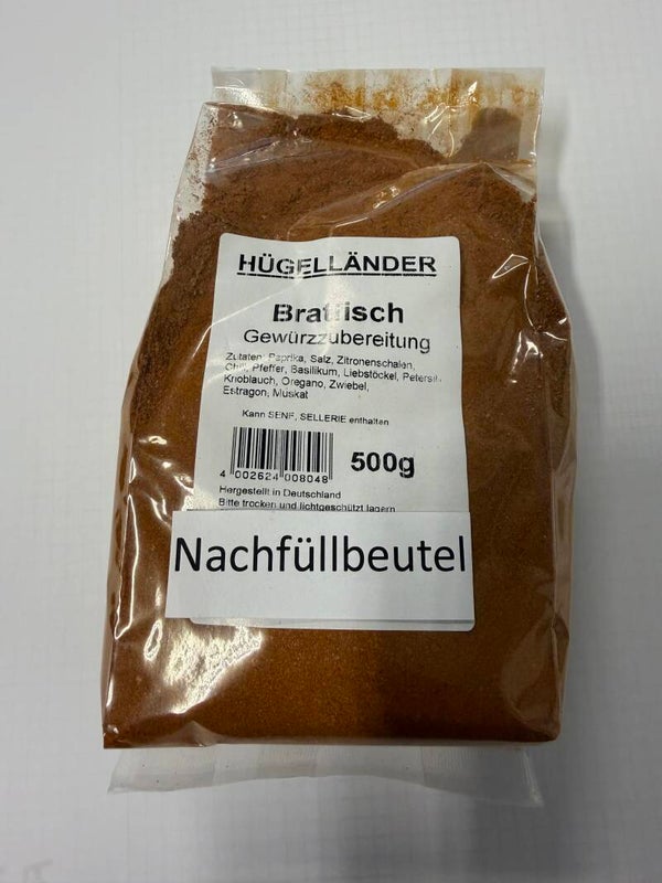 Bratfisch Gewürzzubereitung 500g Beutel
