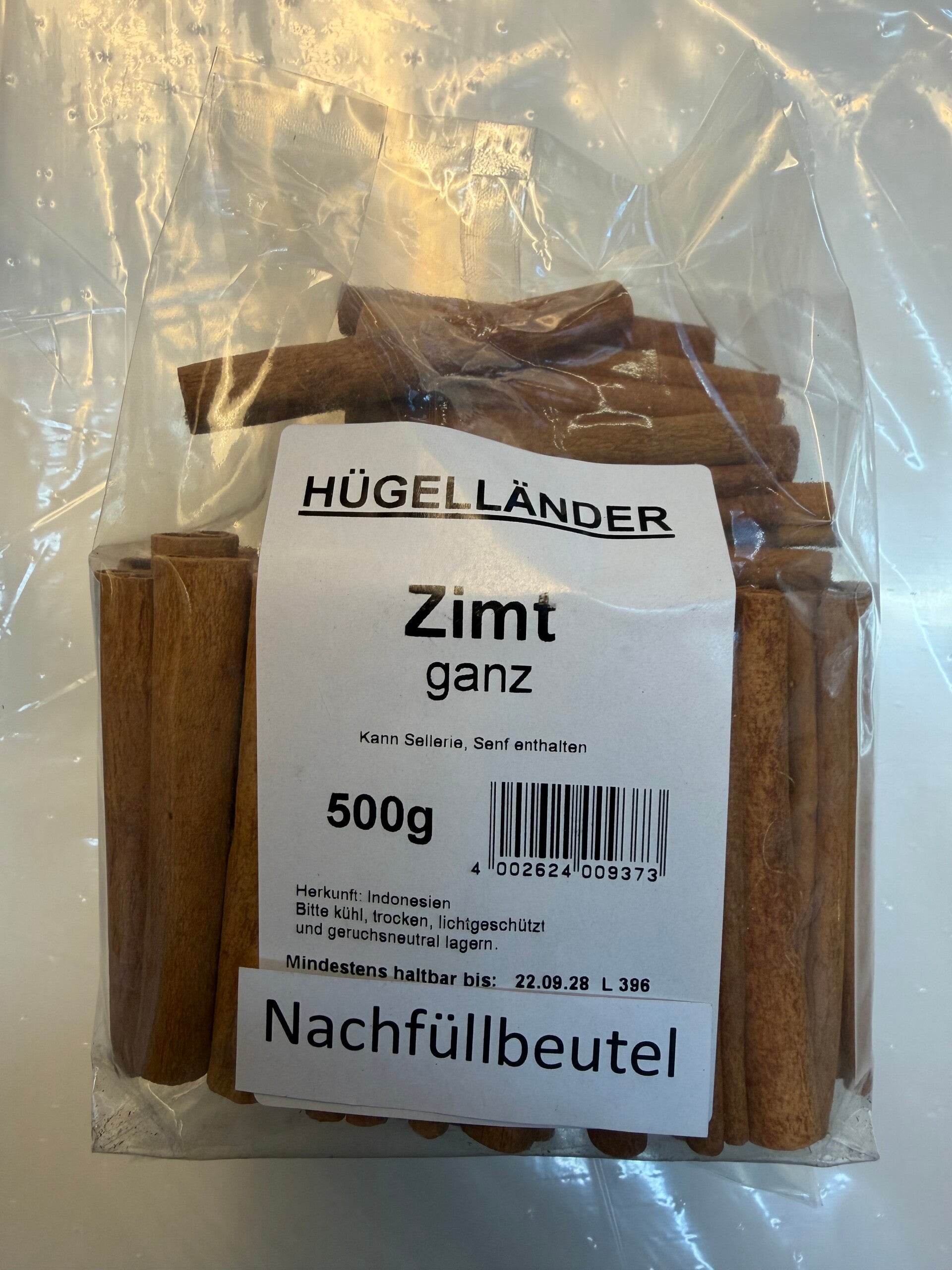 Zimt Cassia Vera ganz 500g