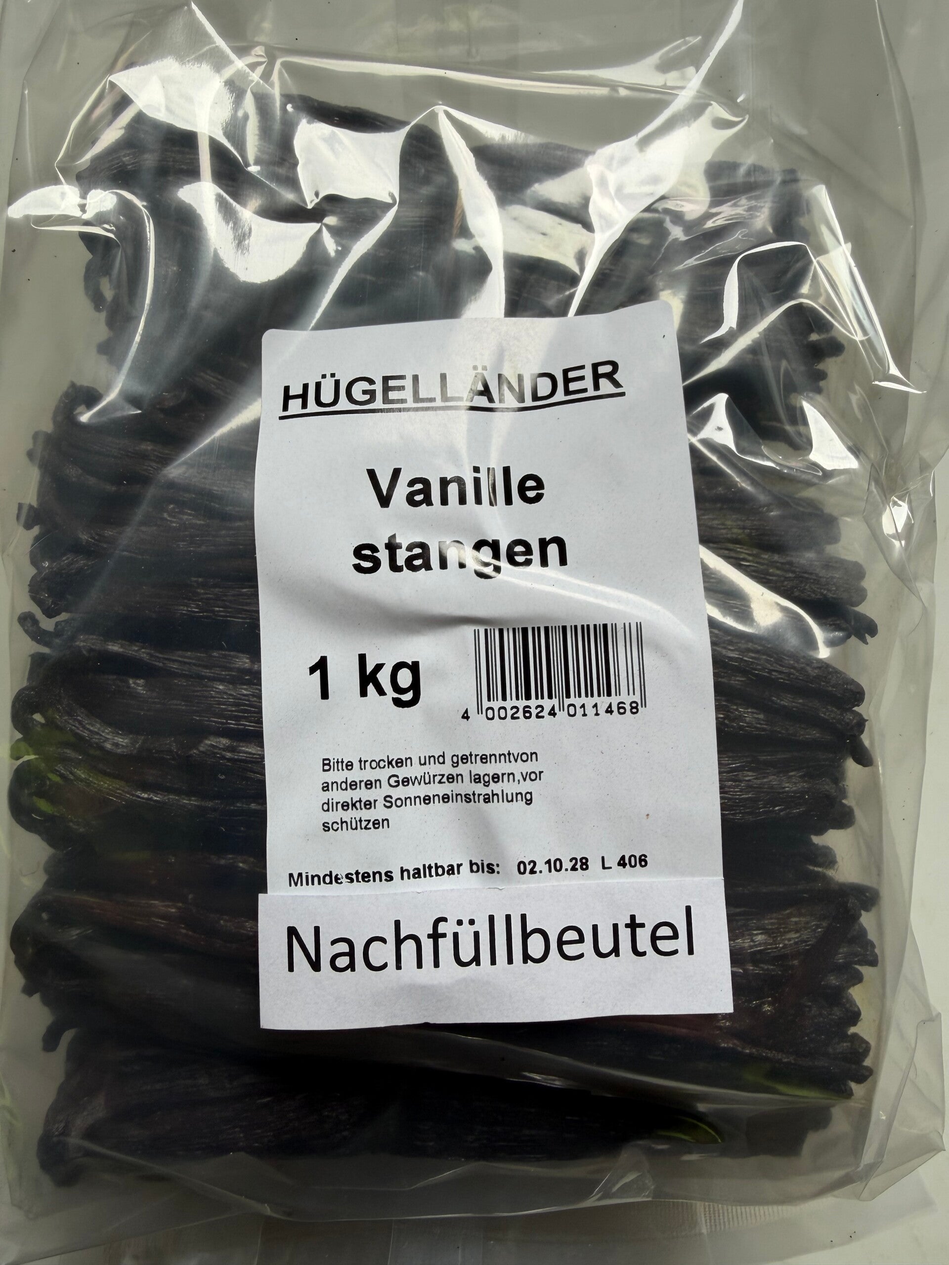 Vanille Bourbon Stangen 1000g