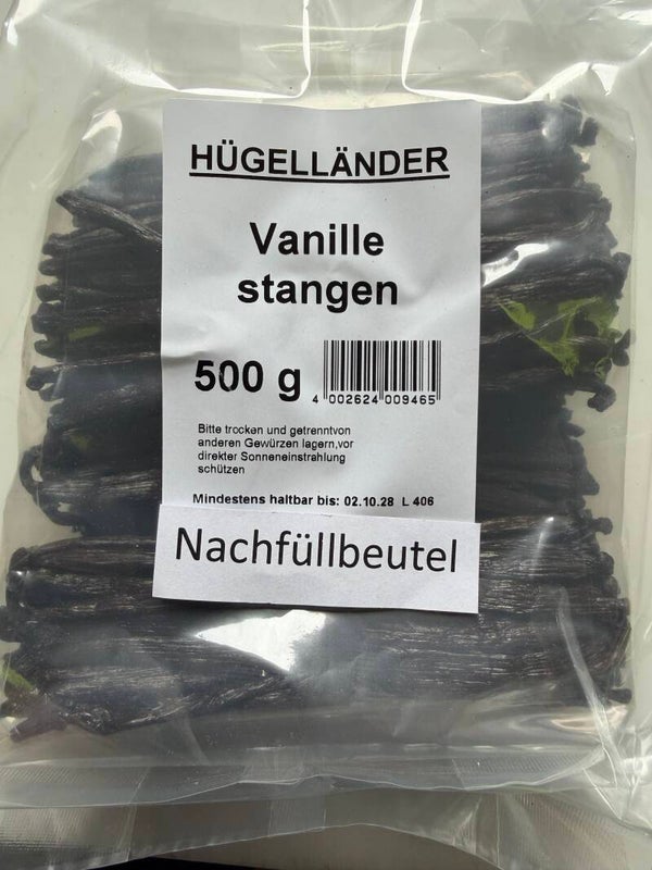 Vanille Bourbon Stangen 500g