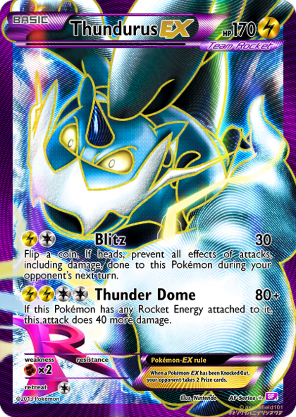 Thundurus EX Full art