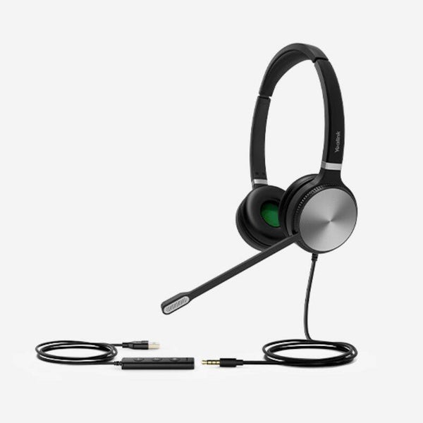 Yealink UH36 Dual UC – Casque USB professionnel double écouteur