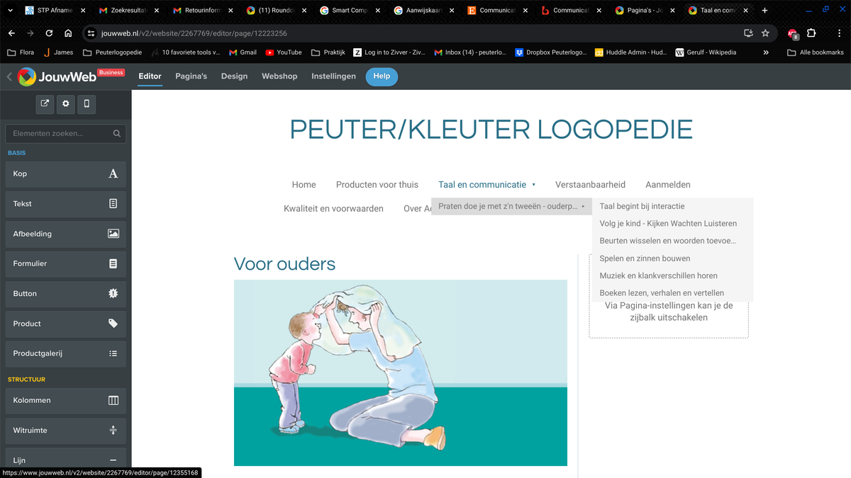 Hanen oudercursus online / Spraak en taal stimuleren bij peuters: ebook