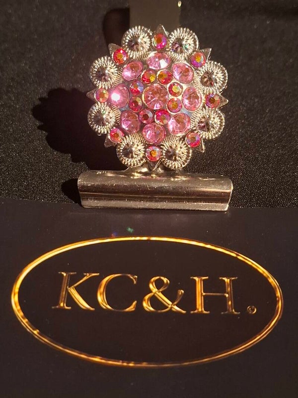 Rug clip nummer houder concho