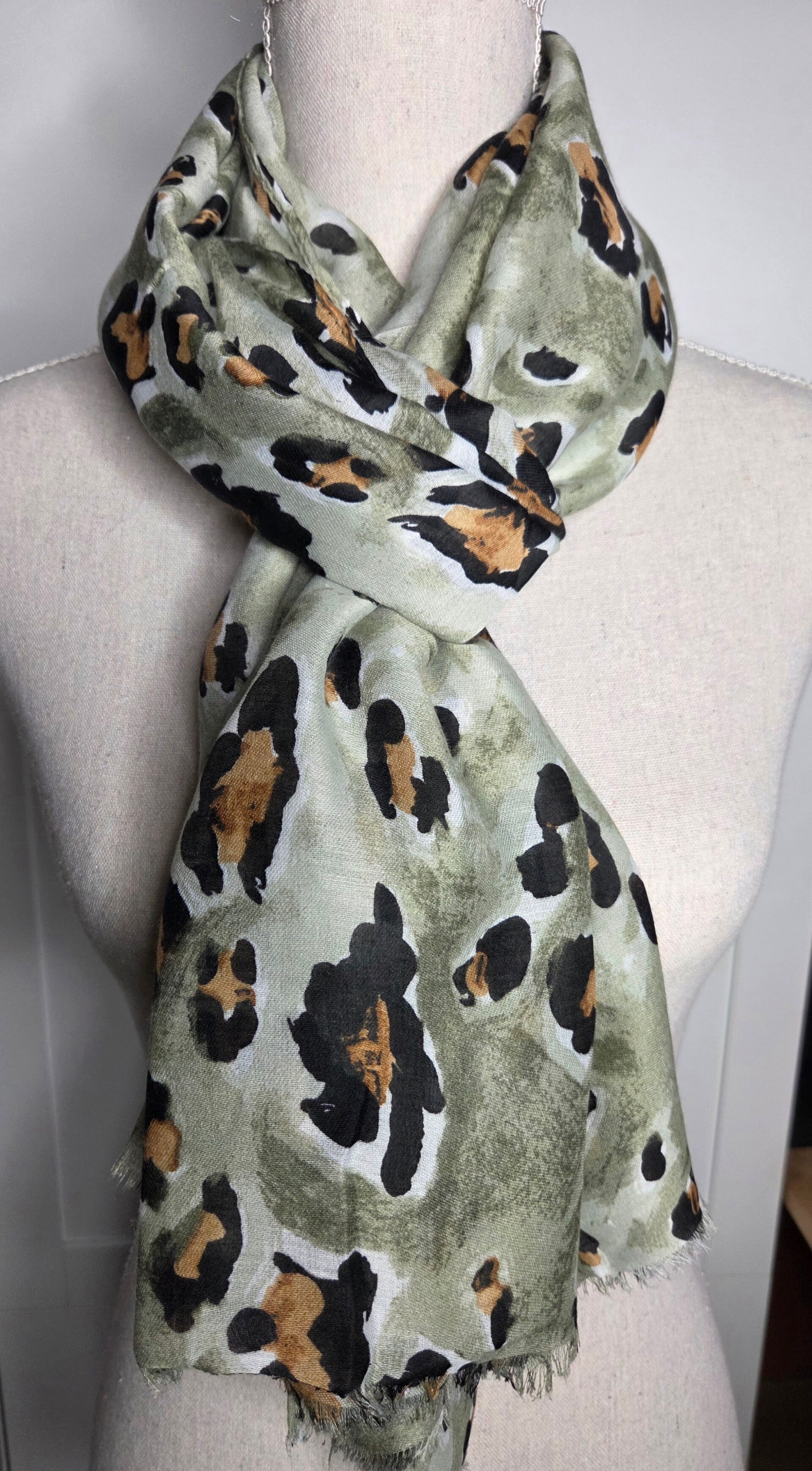 Foulard léopard
