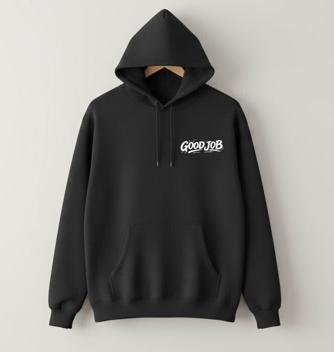 Sudadera con capucha negra