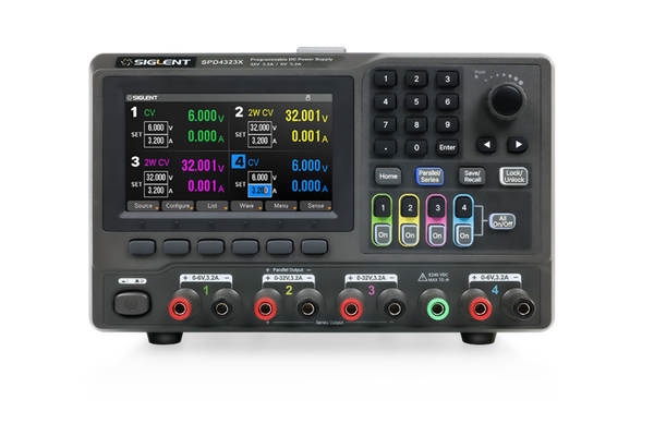 Siglent SPD4121X 4 channel  285W power supply