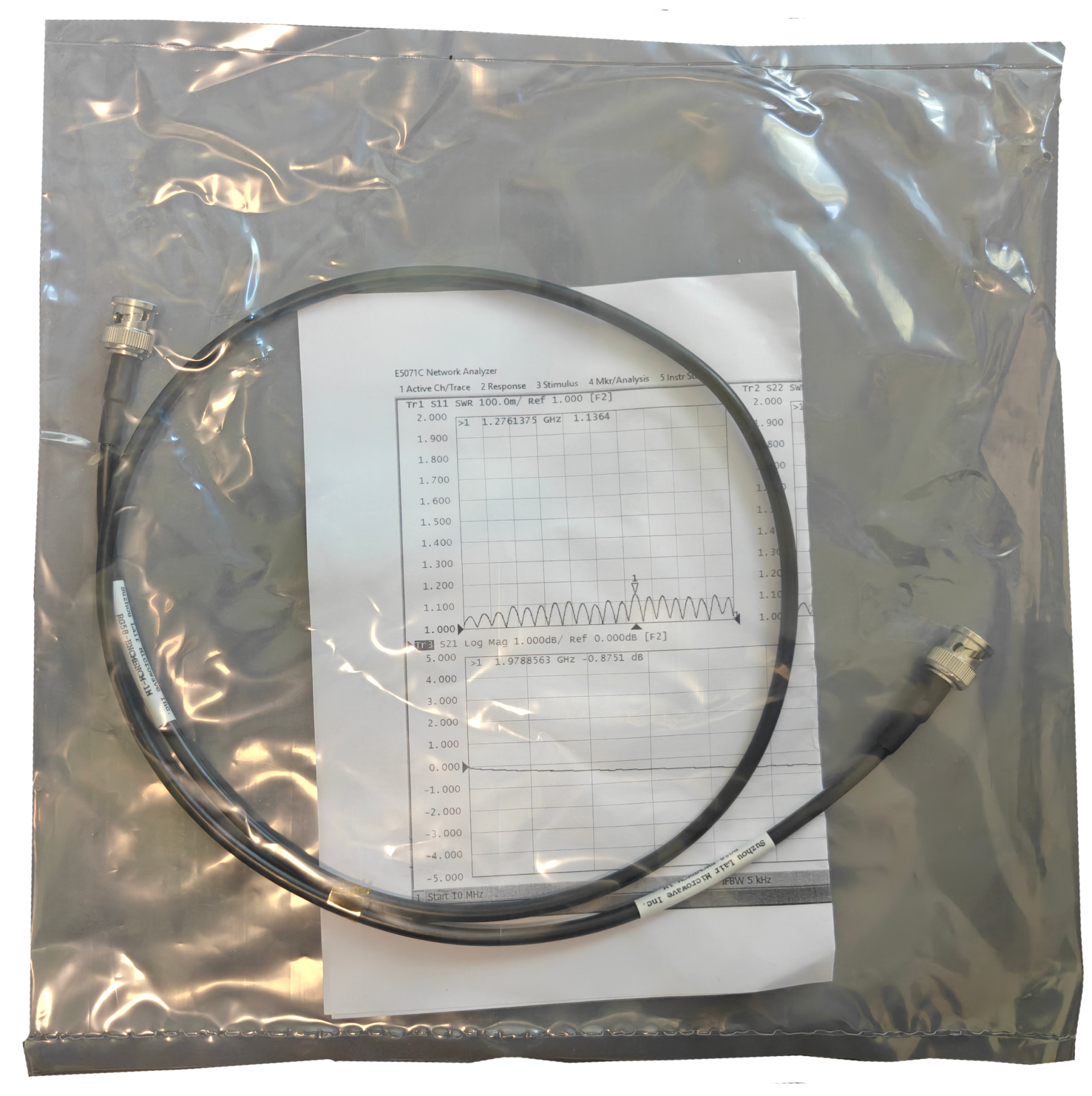 Siglent BNC - BNC 50 Ohm 1M cable