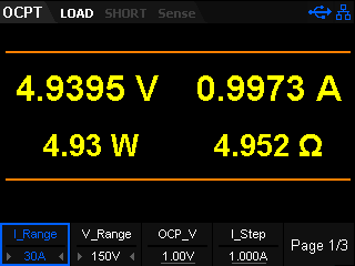 Siglent SDL1020X-E OCP/OPP test mode