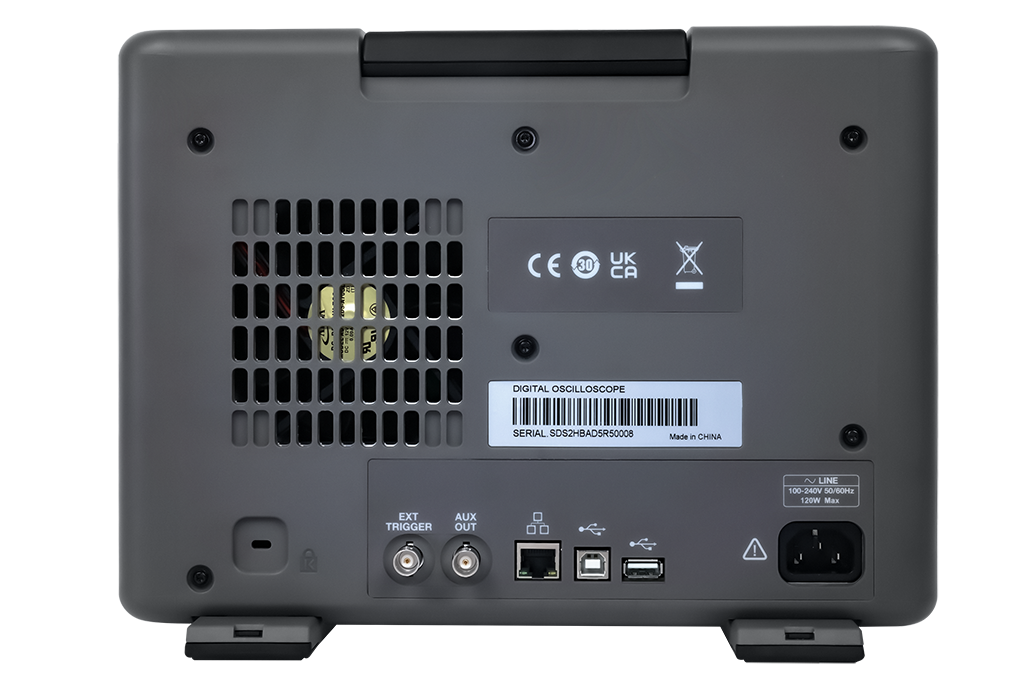 Siglent SDS1102X HD 2CH 12bit 100MHz Oscilloscope | siglent.eu
