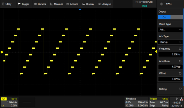 Siglent SDS-2000X-FG waveform license option