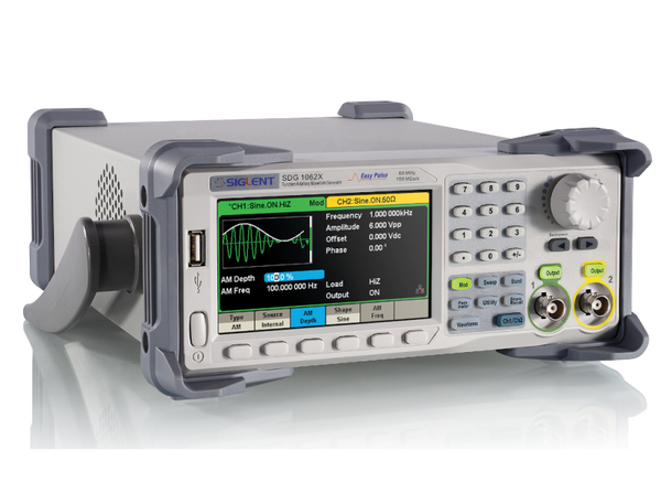 Siglent SDG1062X 60MHz Function / Arbitrary Waveform Generator