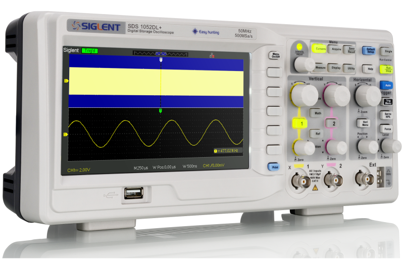 Siglent SDS1052DL+ 50 MHz two-channel digital storage oscilloscope