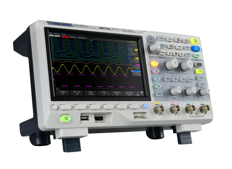 Siglent SDS1204X-E four-channel 200 MHz oscilloscope