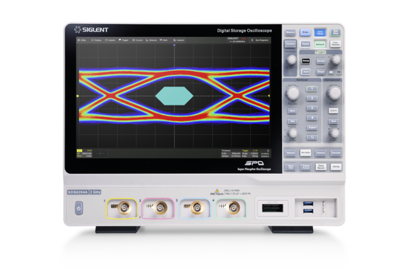 Siglent SDS6104A 4CH 1GHz 5 GSa/s Oscilloscope