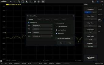 Time-domain analysis