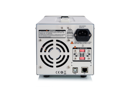 Siglent SPD1168X — rear — usb, lan & ac selector
