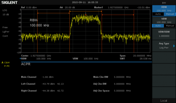 Siglent SSA3000XR-AMK Measurement license option