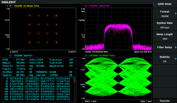 Siglent SSA3000XR-WDMA Wideband-Digital Modulation license option