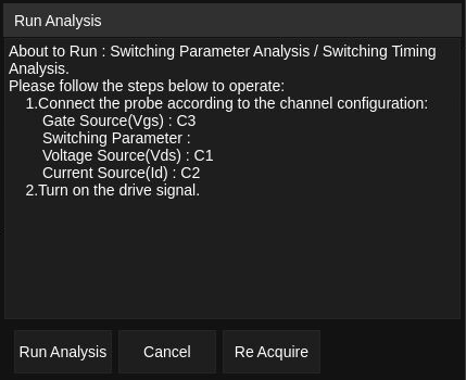 Automated parameter extraction: switching times and energies per pulse