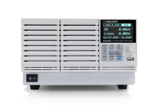 Siglent SPS5163X — Front panel