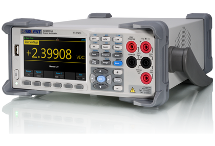 Siglent SDM3055 — display