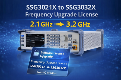 SSG3000X-21BW32 Bandwidth upgrade — 2.1 GHz to 3.2 GHz