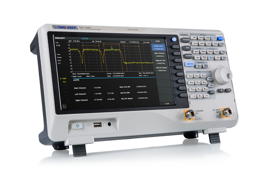 Siglent SVA1032X 3.2GHz Spectrum & Vector Network Analyzer Siglent SVA1032X 3.2GHz Spectrum & Vector Network Analyzer