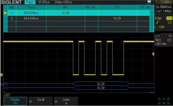 Siglent SDS1000X-DC Serial Decoding Activation License
