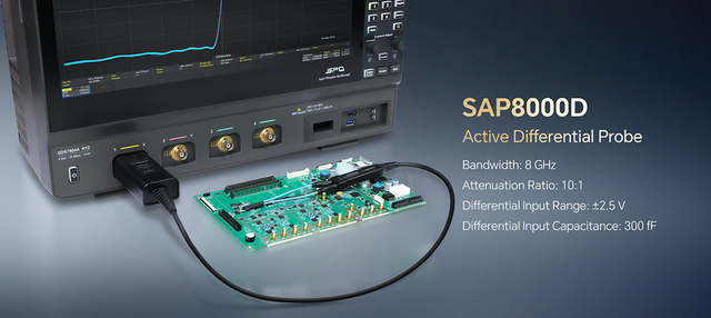 Siglent SAP8000D differential active probe