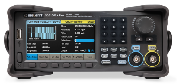 Siglent SDG1062X PLUS 60MHz 1 GSa/s Arbitrary / Waveform Generator