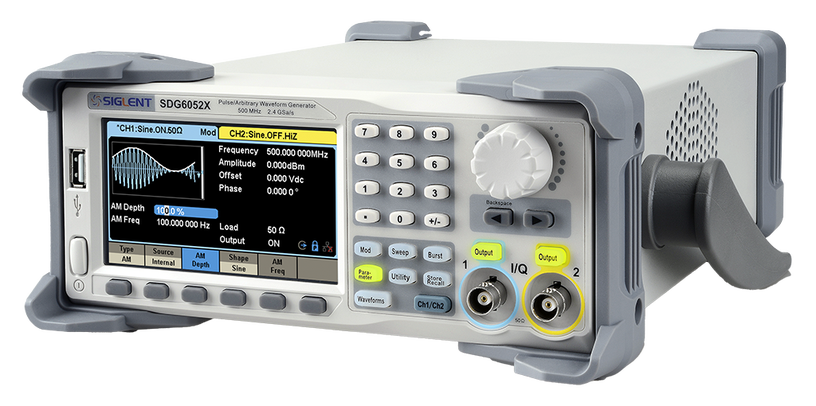 Siglent SDG6000X side and connection view