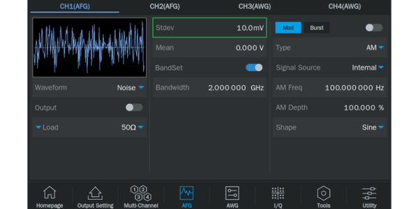 Siglent SDG8000-IQ IQ Vector Signal Generation Function option
