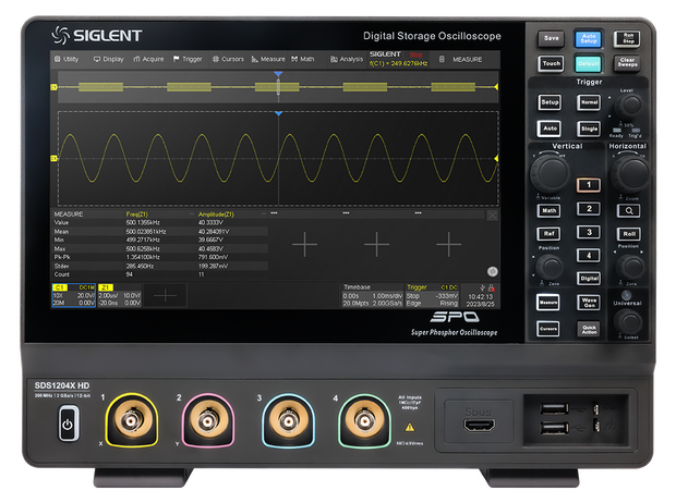 Siglent SDS1102X HD oscilloscope