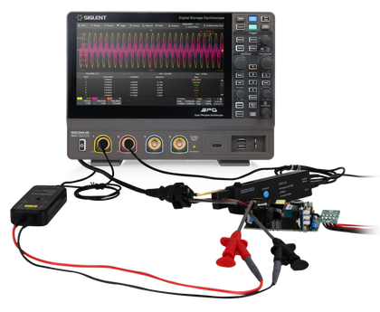 SDS1000X HD power analysis setup