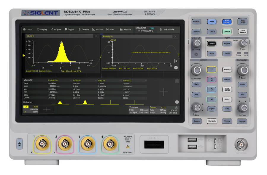 Siglent SDS2000X Plus oscilloscope