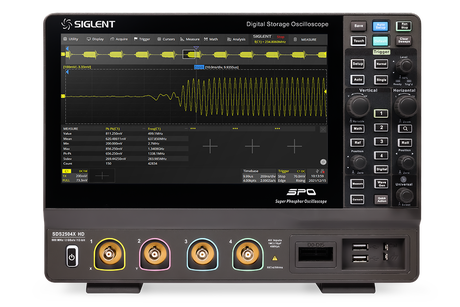 Siglent SDS2104X HD 12-bit oscilloscope