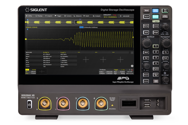 Siglent SDS2204X HD 12-bit 200MHz Oscilloscope