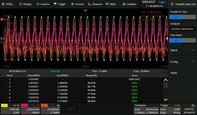 SDS-5000X-PA — Power analysis