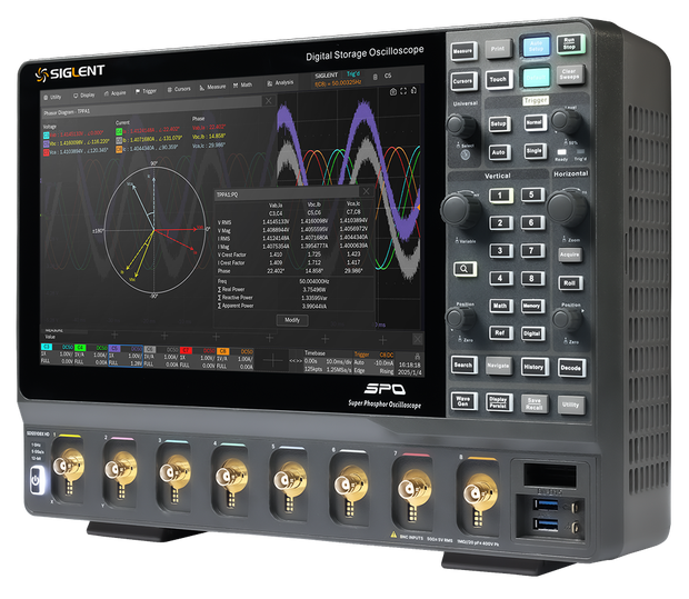 Siglent SDS5000X HD side view