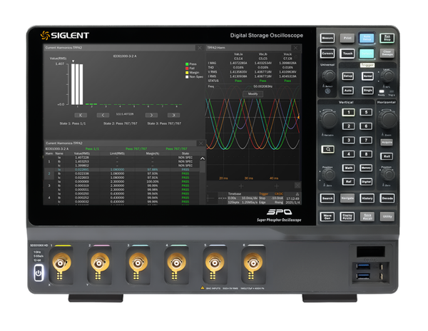 Siglent SDS5106X HD 6CH 1 GHz, 5 GSa/s 12bit Digital Oscilloscope