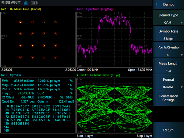 Siglent SHA850-DMA Digital Modulation Analysis license option