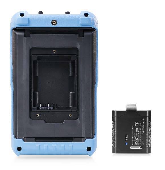 Siglent SHS820X – User-replaceable battery