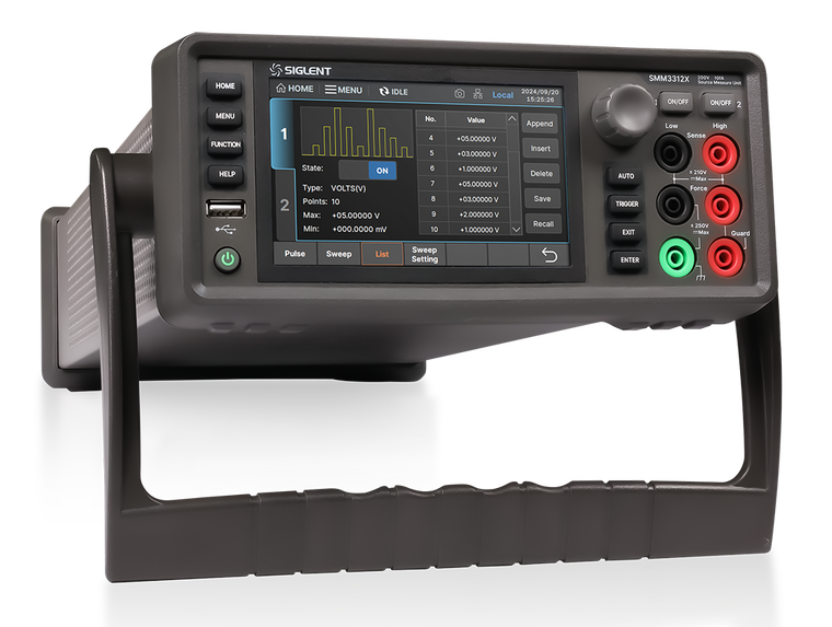 Femto-amp resolution for precision device test