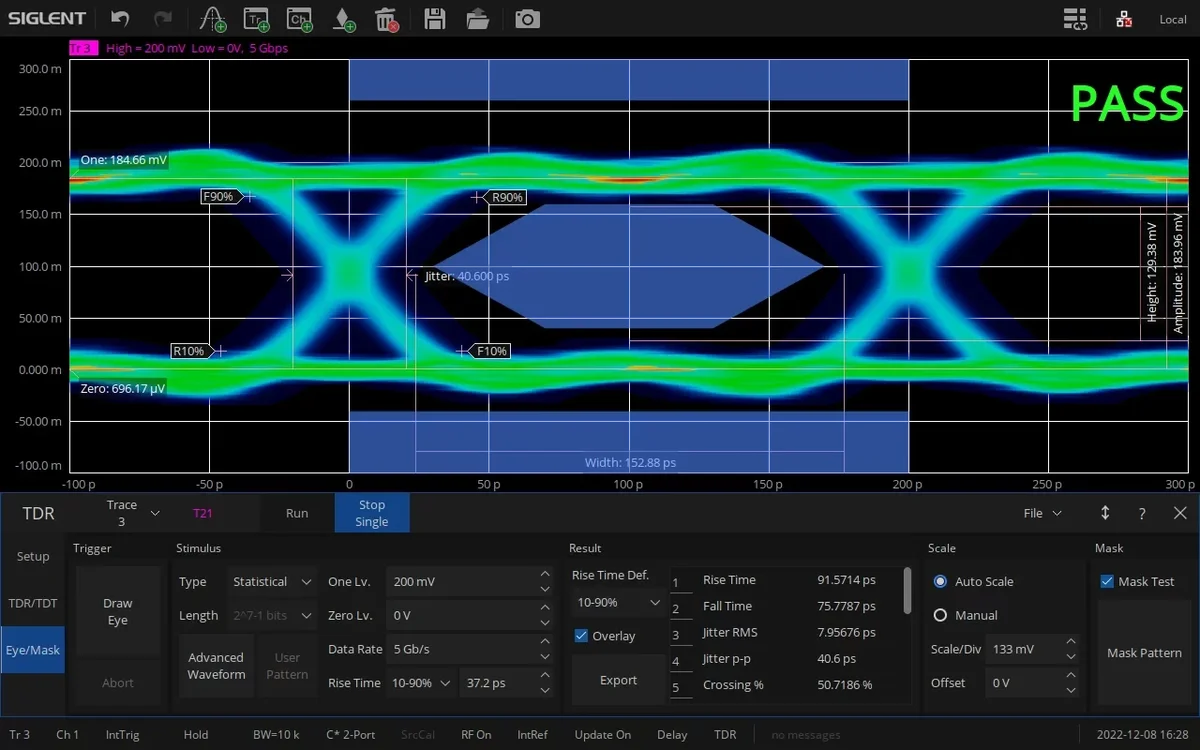 Siglent SNA6000-TDR Enhanced Time-Domain analysis option