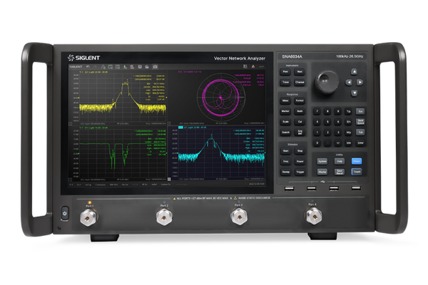 Siglent SNA6034A 4CH 100kHz-26.5GHz Vector Network Analyzer