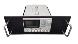Siglent SPD3000X-RMK rack mount kit with an SPD3303 power supply installed